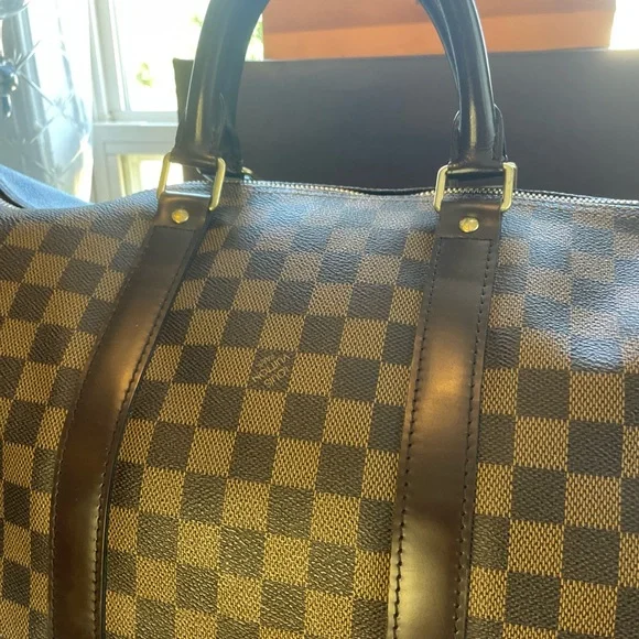 Damier Ebene 50 Keepall - Picture 4 of 16